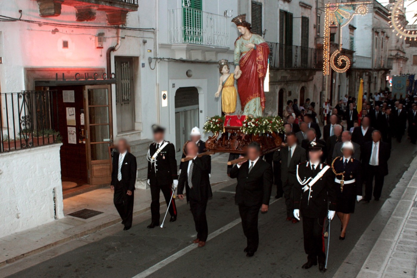 La processione patronale a Cisternino