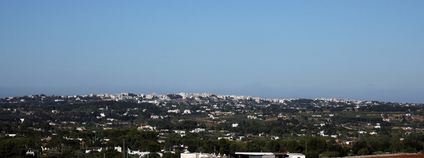 La Valle d'Itria vista da Cisternino